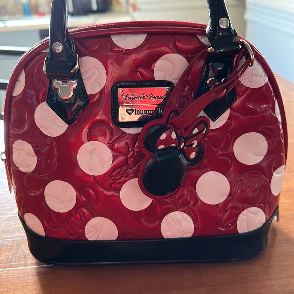 Lounge Fly Mickey and Minnie Embossed Bag